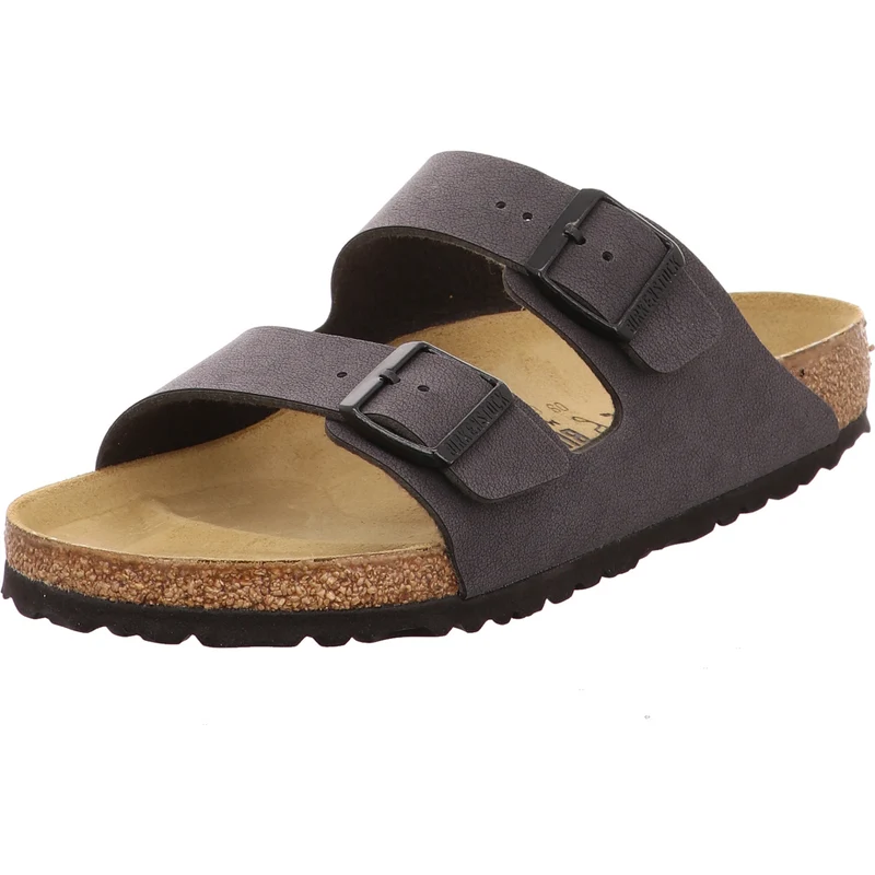 Birkenstock Pantolette Arizona grau