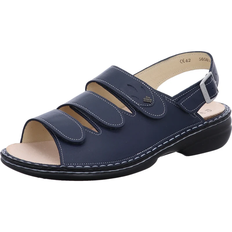 FinnComfort Sandale Saloniki blau