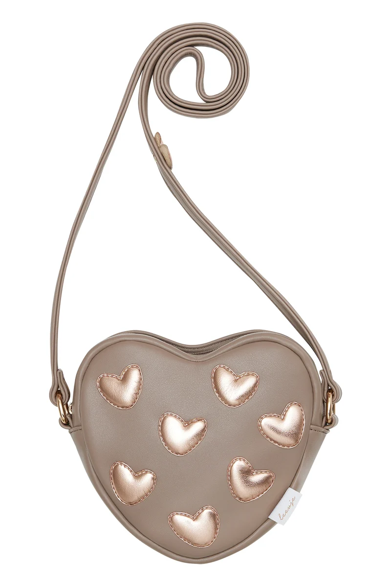 Kinderhandtasche 'Brown Heart'