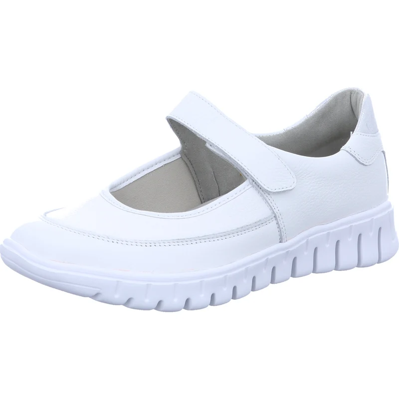 Waldläufer Slipper H-Birdy weiß