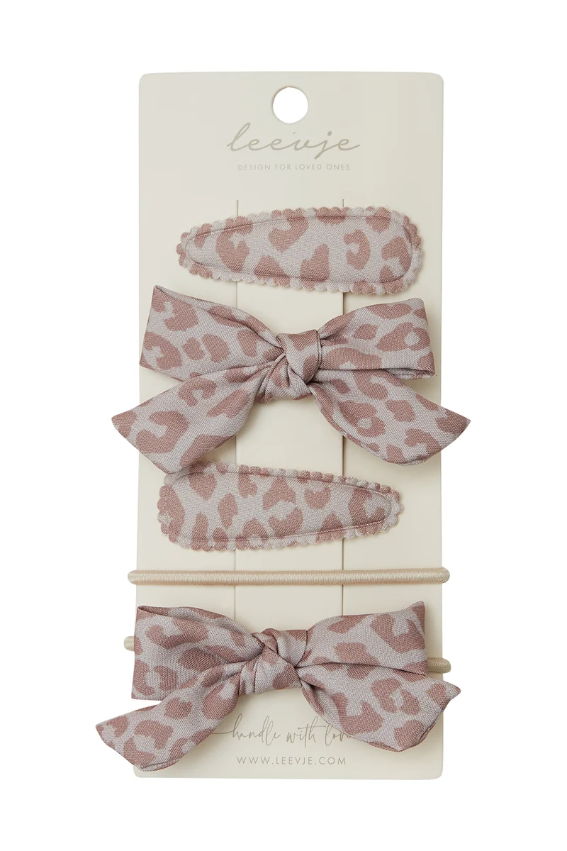 Haarspangen 'Leo 8 Bow Mix'
