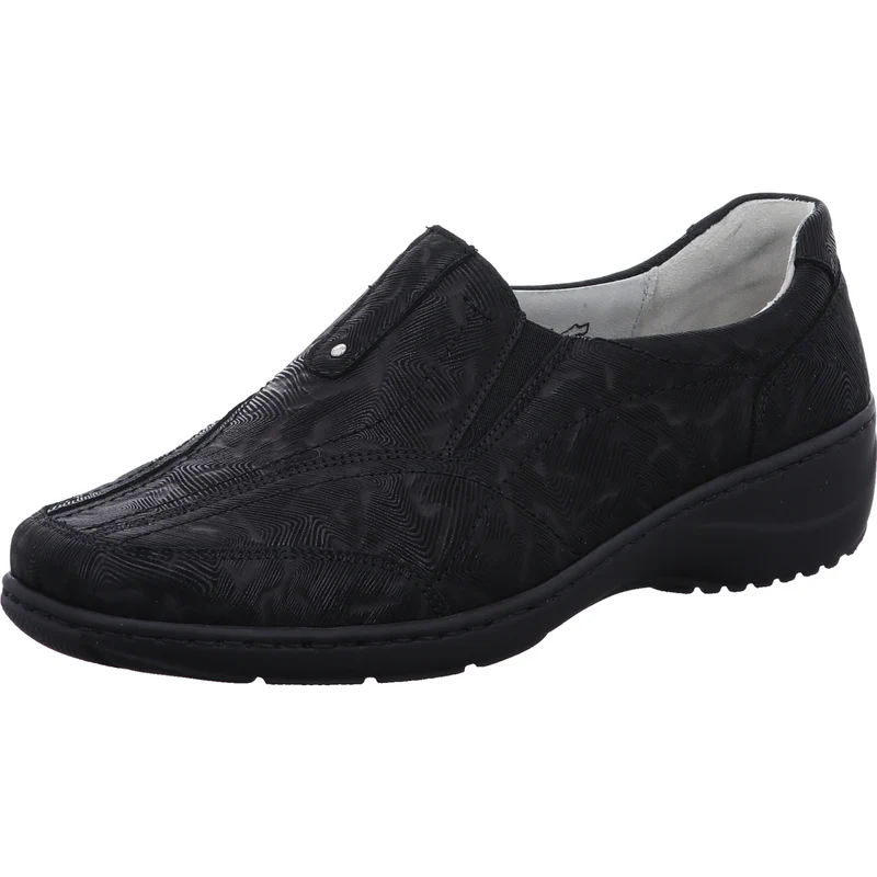 Waldläufer Slipper Kya schwarz