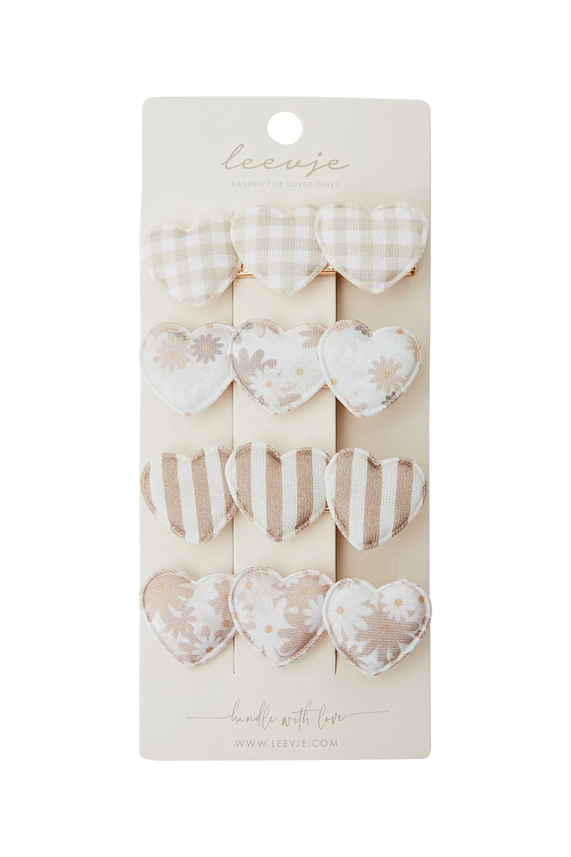 Haarspangen 'summer hearts'