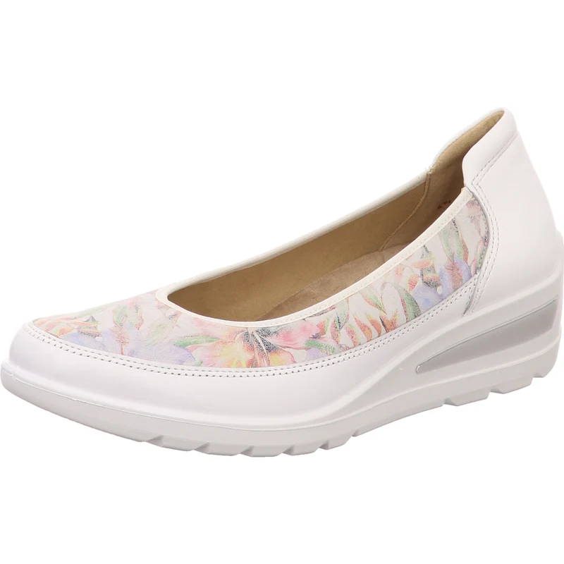 Ara Slipper ZÜRICH weiß-bunt-kombi.
