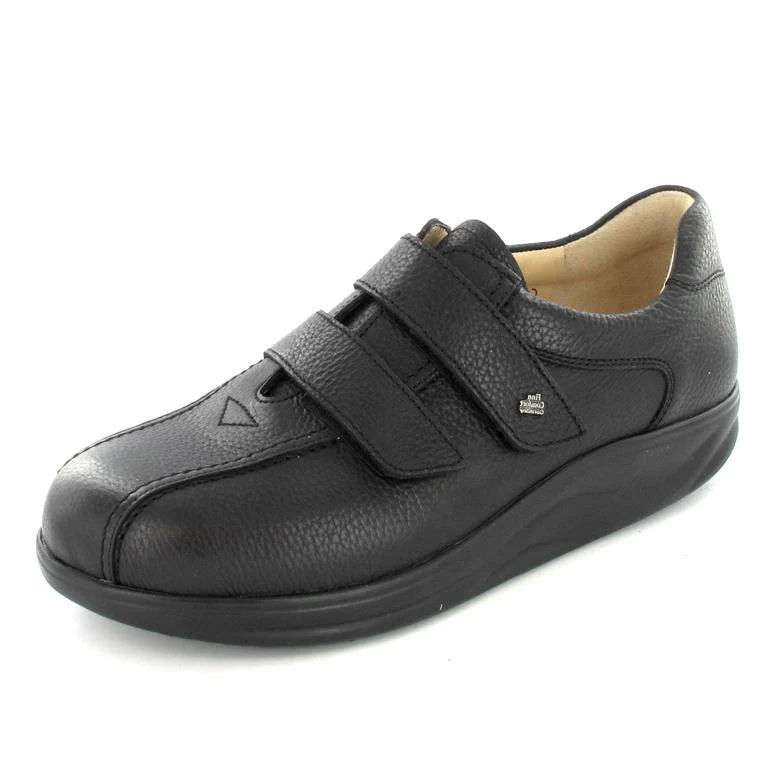 FinnComfort Slipper Cambridge schwarz