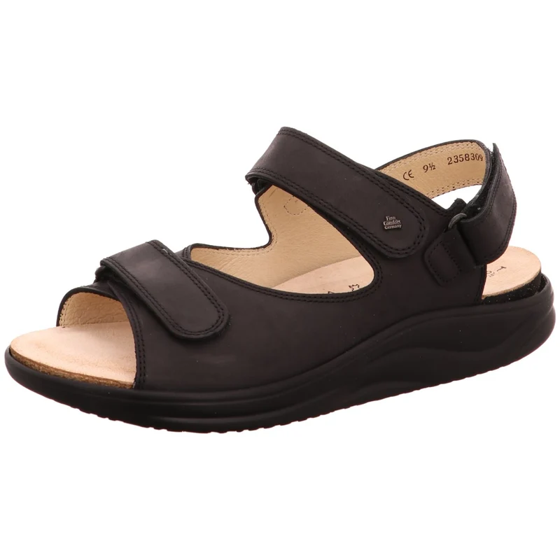 FinnComfort Sandale Corinth schwarz