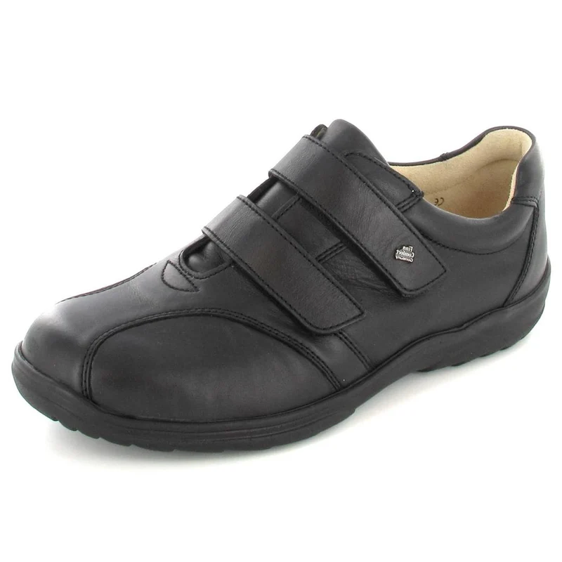 FinnComfort Slipper Cardiff schwarz