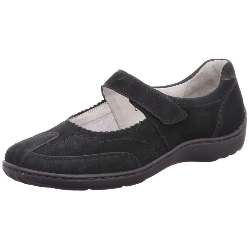 Waldläufer Slipper Henni schwarz