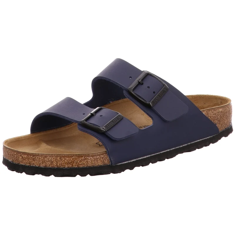Birkenstock Pantolette Arizona d'blau