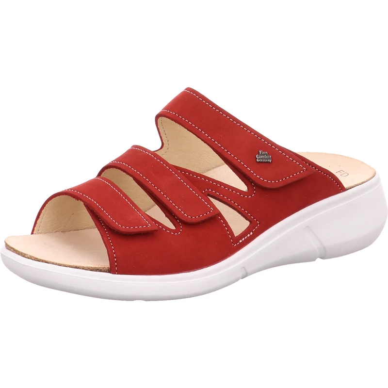 FinnComfort Pantolette KIRIBATI rot