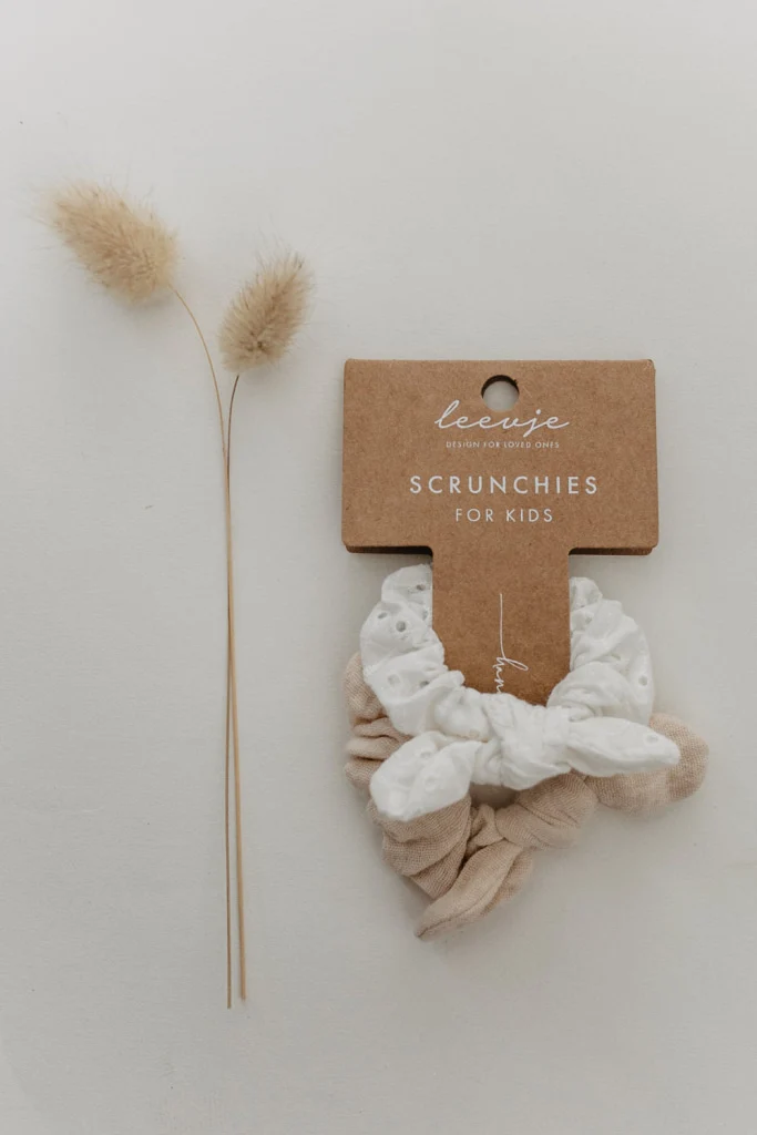 Scrunchies mit Schleife