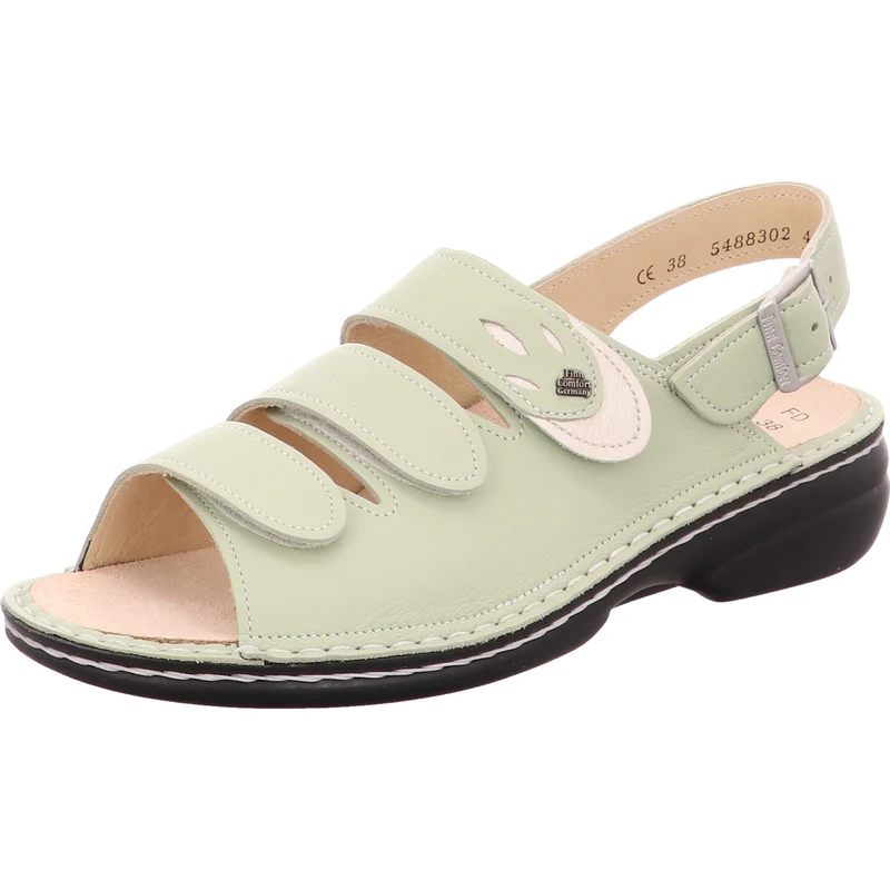 FinnComfort Sandale Saloniki grün