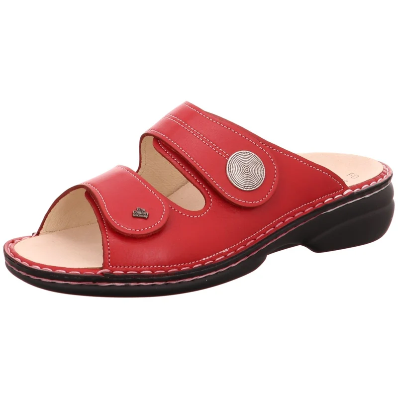 FinnComfort Pantolette Sansibar rot