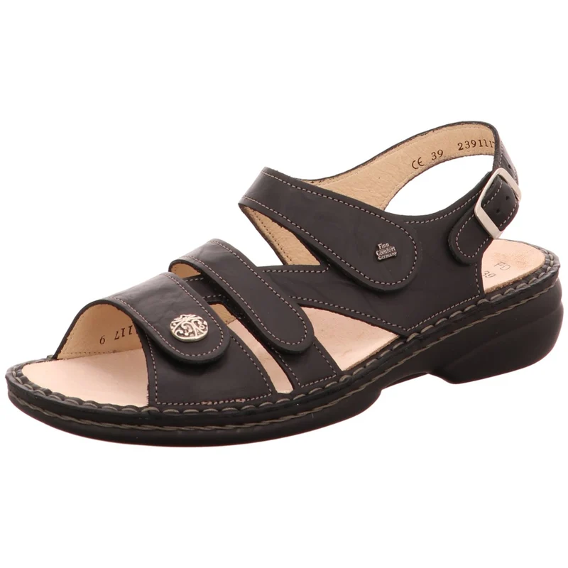 FinnComfort Sandale Gomera schwarz