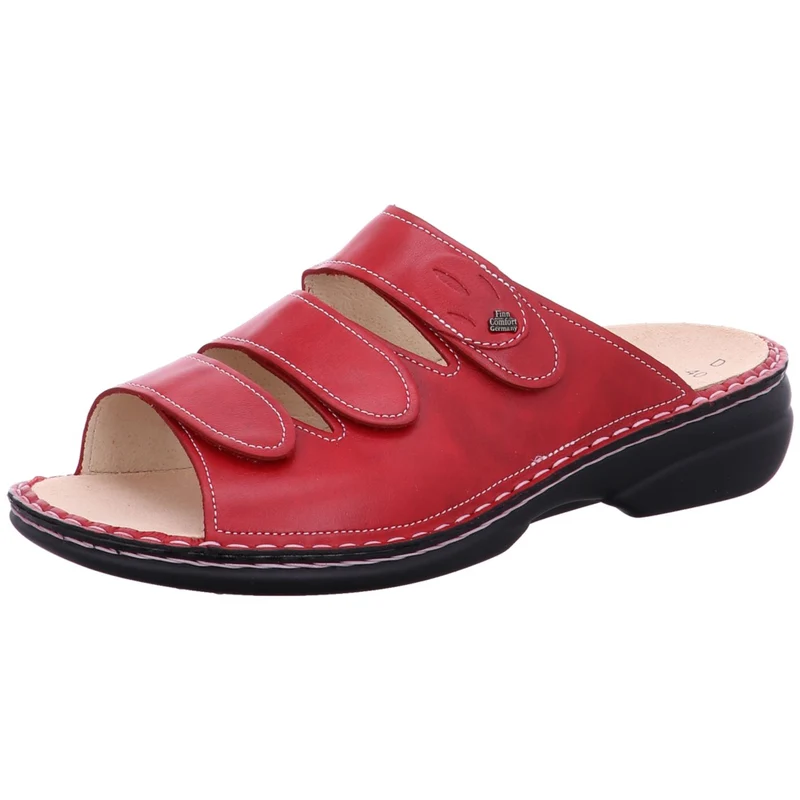 FinnComfort Pantolette Kos rot