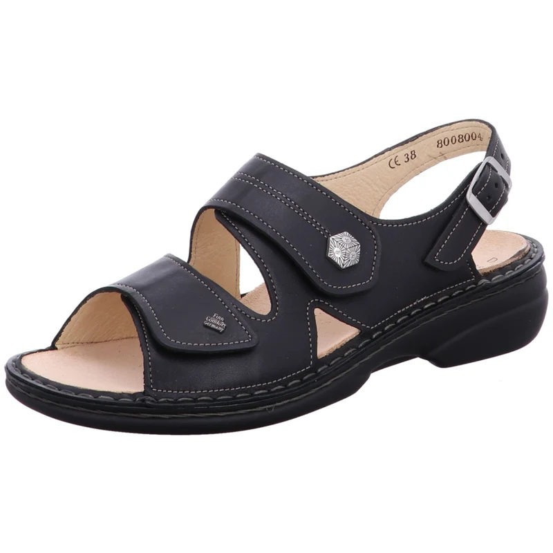 FinnComfort Sandale Milos schwarz