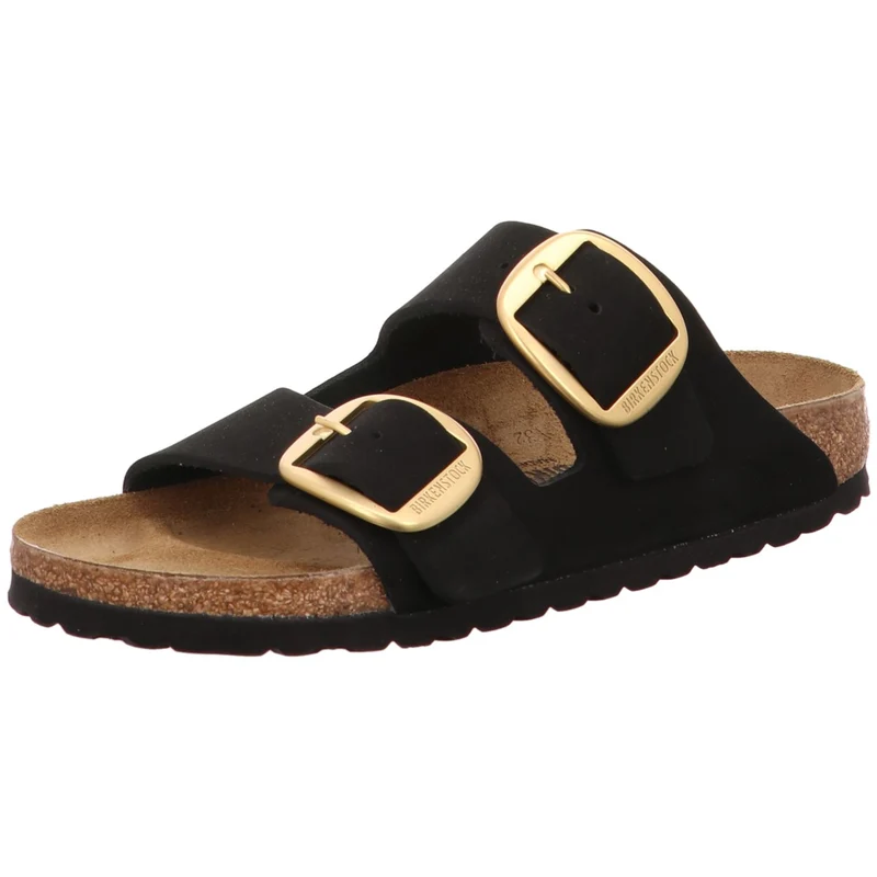 Birkenstock Pantolette Arizona Big Buckle schwarz