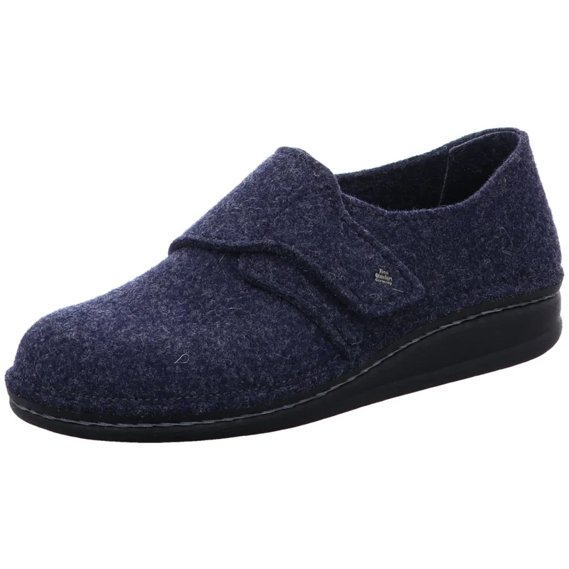 FinnComfort Hausschuh Filzmoos d'blau