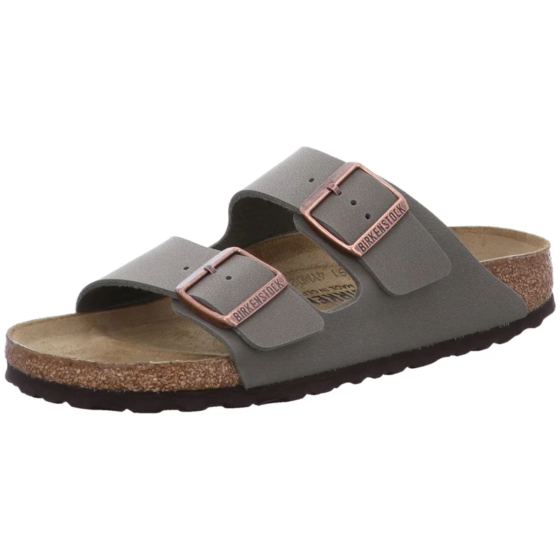 Birkenstock Pantolette Arizona grau