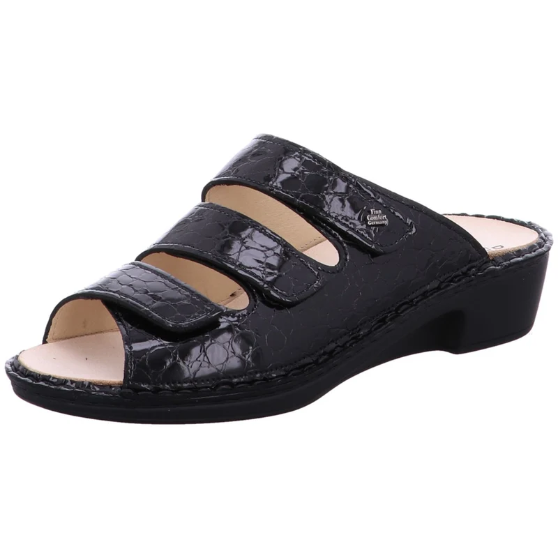 FinnComfort Pantolette Canzo schwarz