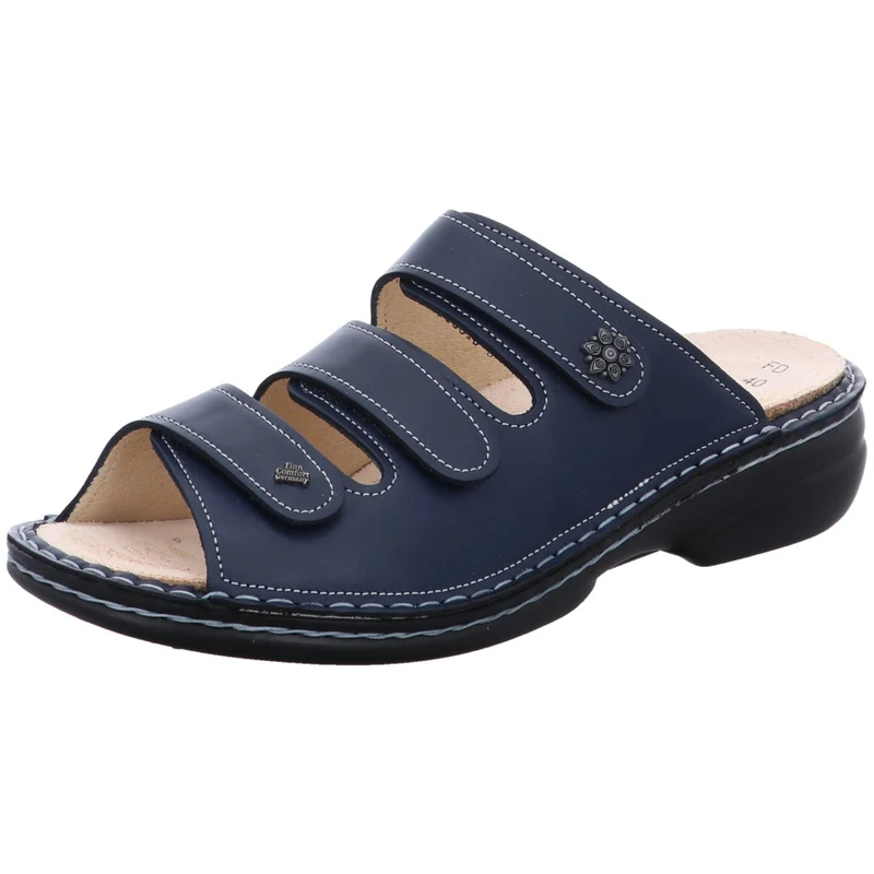FinnComfort Pantolette Menorca-S blau
