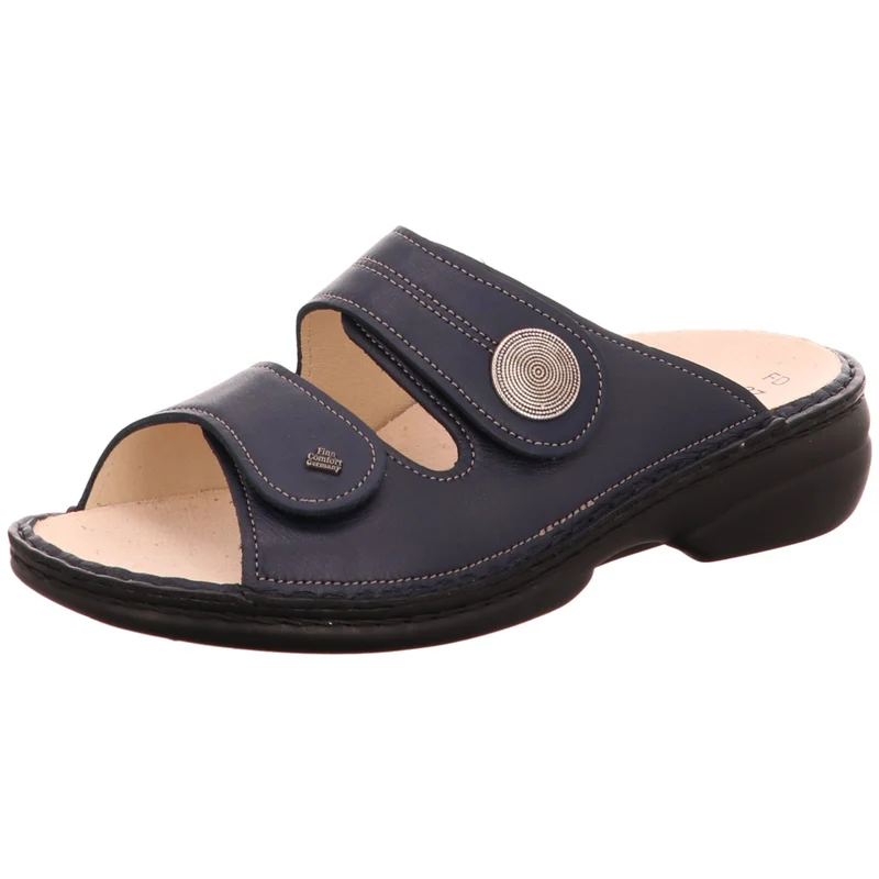 FinnComfort Pantolette Sansibar blau
