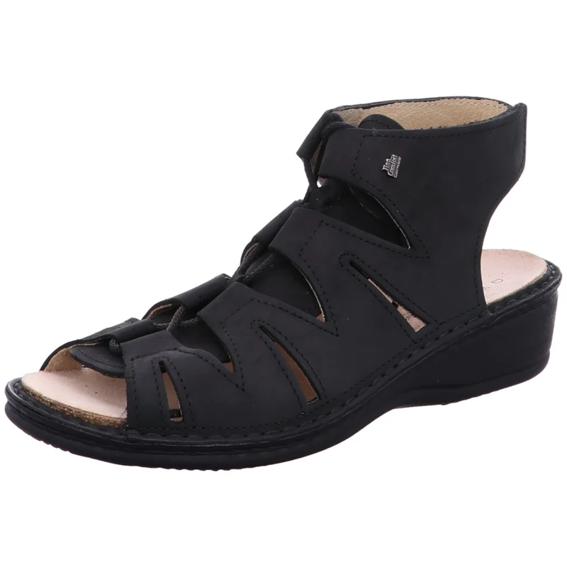 FinnComfort Sandale Malaga schwarz