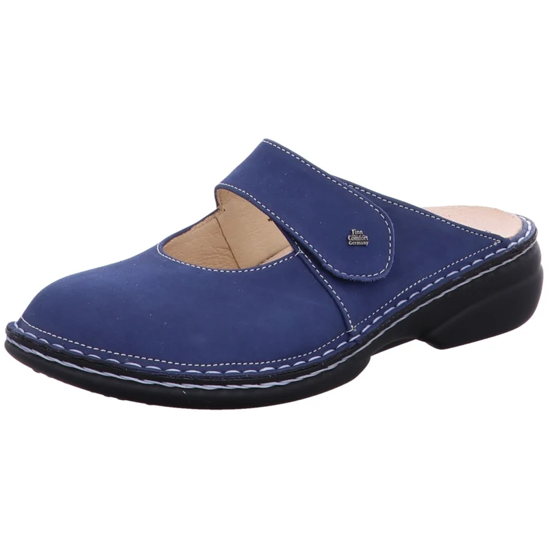 FinnComfort Pantolette Stanford blau