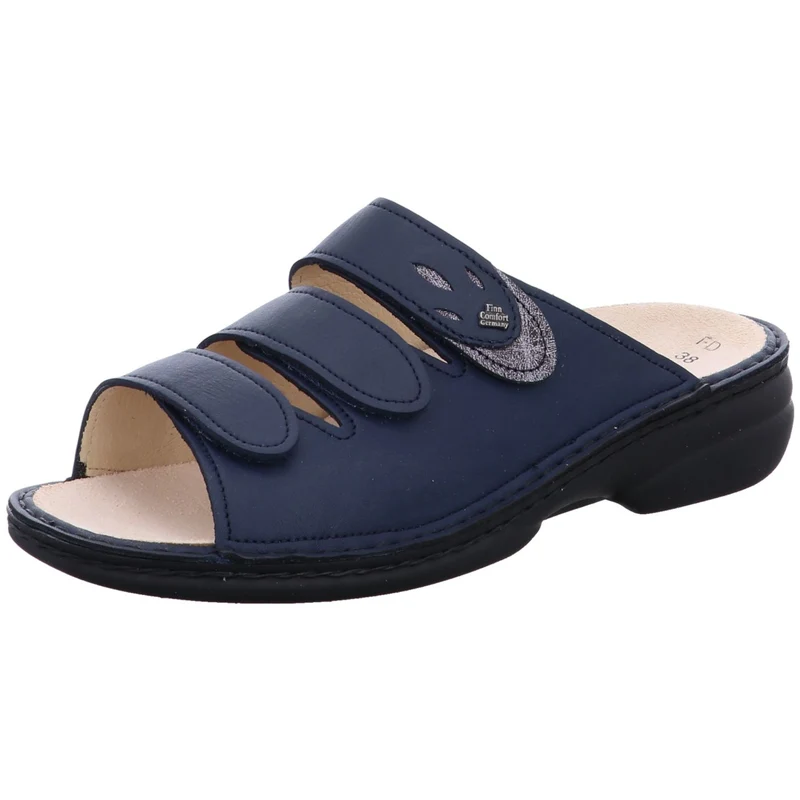 FinnComfort Pantolette KOS blau