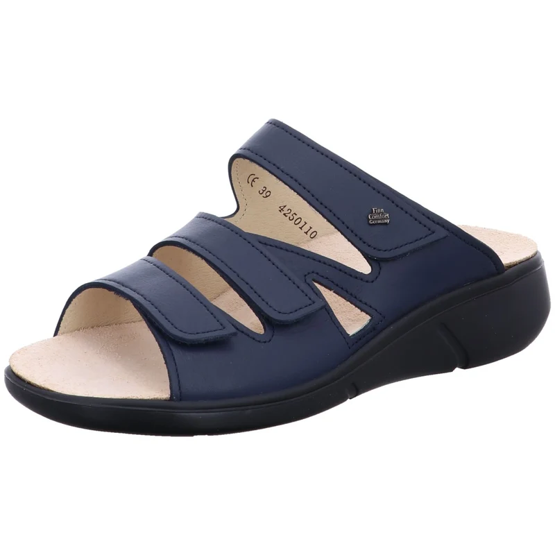FinnComfort Pantolette Kiribati blau