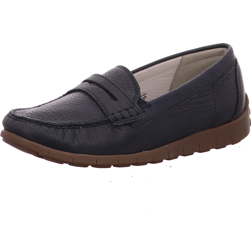 Waldläufer Slipper H-Lucy blau