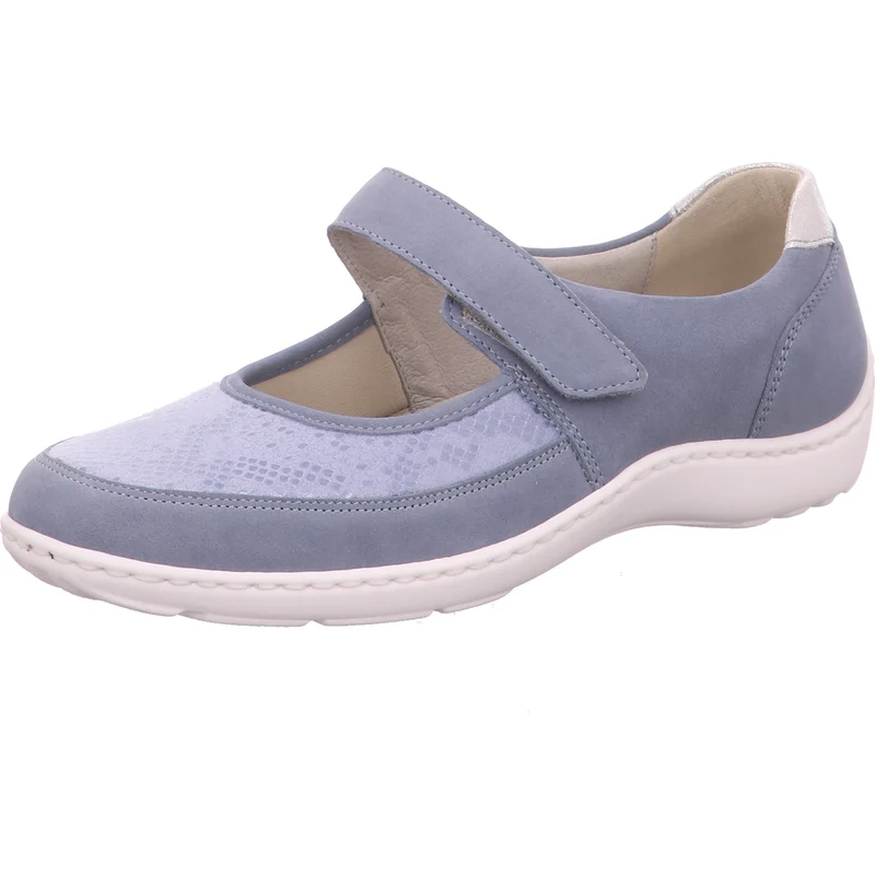 Waldläufer Slipper Henni hellblau