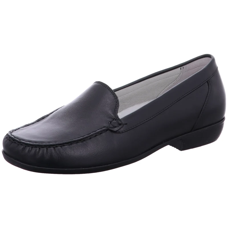 Waldläufer Slipper Hina schwarz