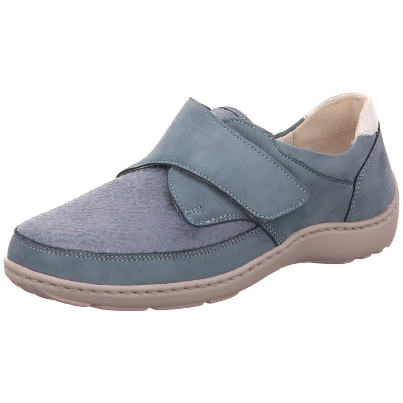 Waldläufer Slipper Henni blau