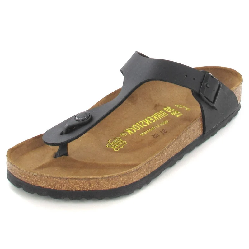 Birkenstock Pantolette Gizeh schwarz
